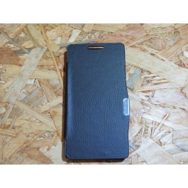 Flip Cover Preta Huawei G620S