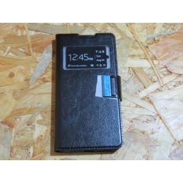 Flip cover Preto Sony Xperia E5 / F3311