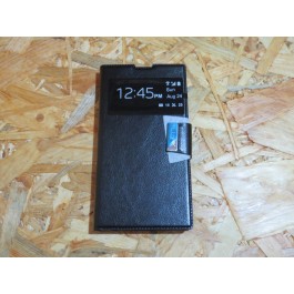 Flip Cover Preta Sony Xperia T3 / D5106