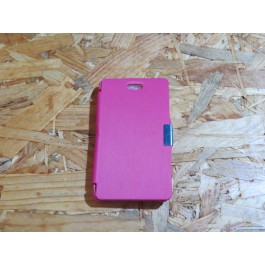 Flip Cover Rosa Sony Xperia E / C1505