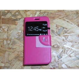 Flip Cover Rosa Samsung J5 / J500