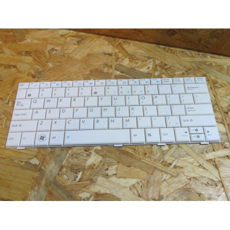 Teclado Asus EEEPC 1001 / 1005 / 1008 / R101 / R105 / T101MT Series Branco