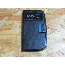 Flip Cover Preta Samsung S3 / i9300