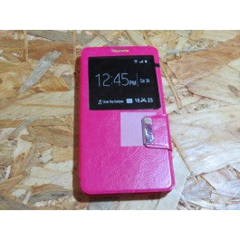 Flip Cover Rosa Galaxy Note 4 / N910F