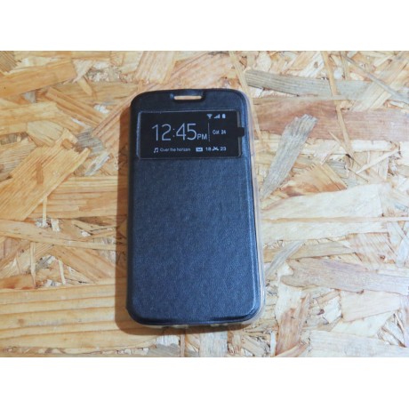 Flip Cover Preta Galaxy S7 / G930F