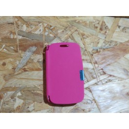 Flip Cover Rosa Samsung S7390 Galaxy Trend Lite