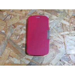Flip Cover Vermelha Samsung Galaxy Express I8730