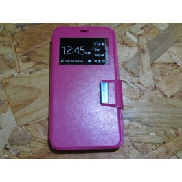 Flip Cover Rosa Nokia Lumia 640XL / RM1096