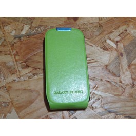Flip Cover Verde Samsung Galaxy S3 Mini / i8190