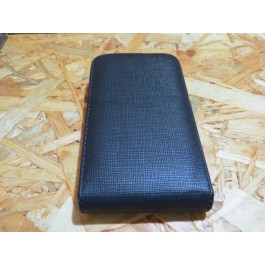 Flip Cover Preta Samsung Galaxy S2 / Gt-i9100