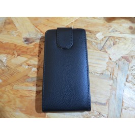 Flip Cover Preta Nokia Lumia 520