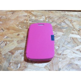 Flip Cover Rosa Samsung Galaxy S Duos / S7562