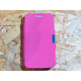 Flip Cover Rosa Vodafone Smart 4 mini