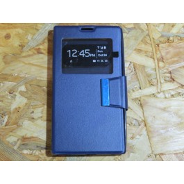 Flip Cover Azul Meo ZTE Blade L2 / A75