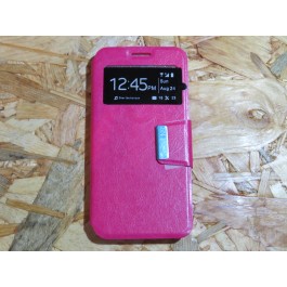 Flip Cover Rosa Vodafone Smart N9