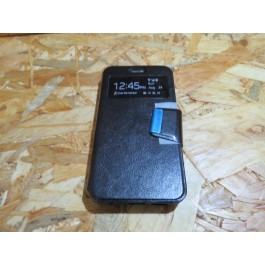 Flip Cover Preta Vodafone Smart Prime 7 / VFD600