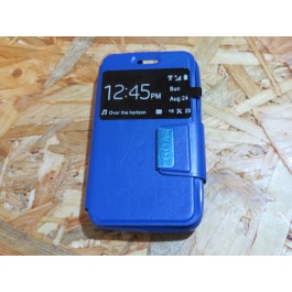 Flip Cover Azul Wiko Goa