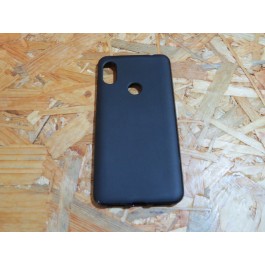 Capa Silicone Preta Xiaomi Redmi Note 6 / Note 6A