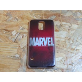 Capa Silicone Marvel Samsung Galaxy S5