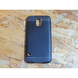 Capa Silicone Preta Samsung Galaxy S5