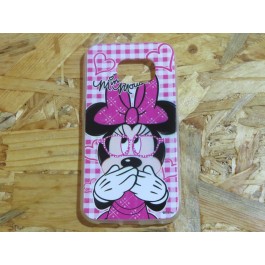 Capa Silicone Minnie Samsung Galaxy S6 Edge / G925