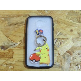 Capa Silicone Pokémon Samsung Galaxy S6 Edge