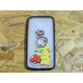 Capa Silicone Pokémon Samsung Galaxy S6 Edge