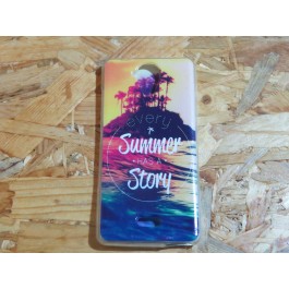 Capa Silicone Summer Has a Story Wiko U Feel Lite