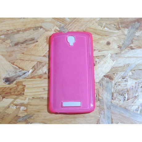 Capa Silicone Rosa ZTE Blade L5