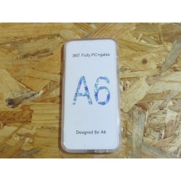 Capa Silicone Transparente Samsung A6 2018 360