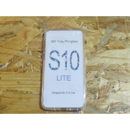 Capa Silicone Transparente Samsung Galaxy S10 Lite 360