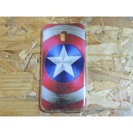 Capa Silicone Capitão América Samsung Galaxy J3 2017 / J330