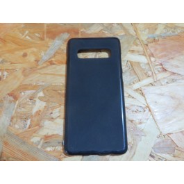 Capa Silicone Preta Samsung Galaxy S10 Plus / G975F