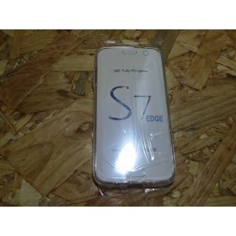 Capa Silicone Transparente 360 Samsung Galaxy S7 Edge / G935F