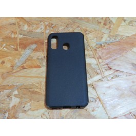 Capa Silicone Preta Samsung Galaxy A40 / A405F