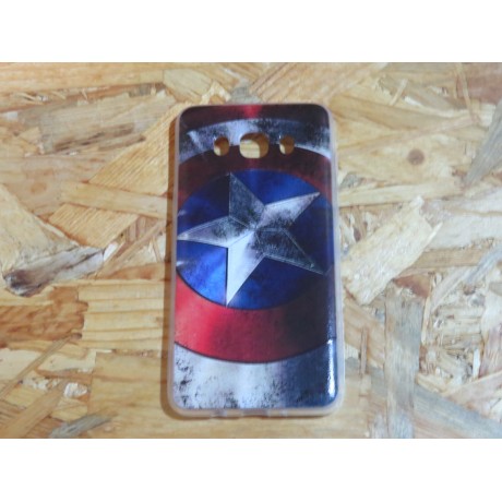 Capa Silicone Marvel Capitão América Samsung Galaxy J5 2016 / J510