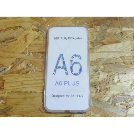 Capa Silicone Transparente 360 Samsung Galaxy A6 Plus / A605