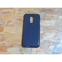 Capa Silicone Preta Samsung Galaxy A6 Plus / A605