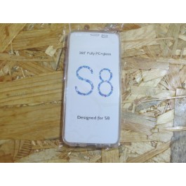 Capa Silicone Transparente 360 Samsung Galaxy S8 / G950F