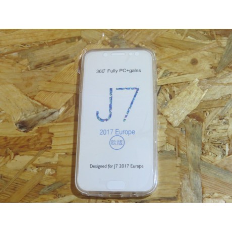 Capa Silicone Transparente 360 Samsung Galaxy J7 2017 / J730
