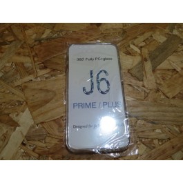 Capa Silicone Transparente 360 Samsung Galaxy J6 Prime / J6 Plus