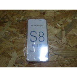 Capa Silicone Transparente 360 Samsung Galaxy S8 Plus