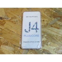 Capa Silicone Transparente 360 Samsung Galaxy J4 Plus / J415