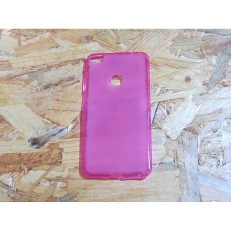 Capa Silicone Rosa Huawei P8 Lite