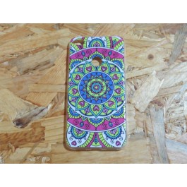 Capa Silicone Flor Indiana Huawei P8 Lite