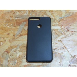 Capa Silicone Preta Huawei y7 2018 / LDN-L21