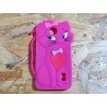 Capa 3D Gata Rosa Huawei Y635 / L21