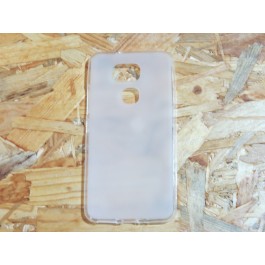 Capa Silicone Transparente BQ Aquaris V Plus