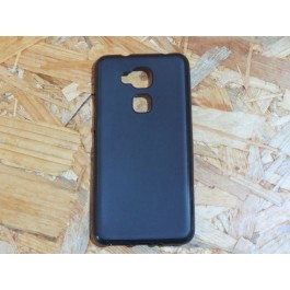 Capa Silicone Preta BQ Aquaris V Plus