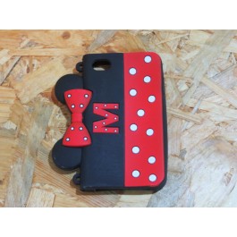 Capa 3D Laço Minnie Iphone 4 / 4S